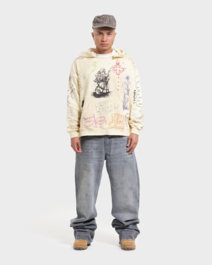 HMDD SKETCH HOODIE Model Front