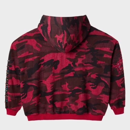 Hmdd Hoodie Red Back