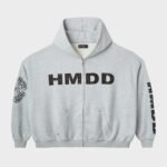 Hmdd Zip Grey Hoodie