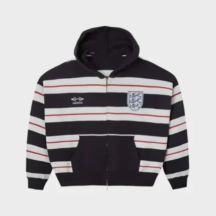 Hmdd Ingerland Futbol Zip Hoodie